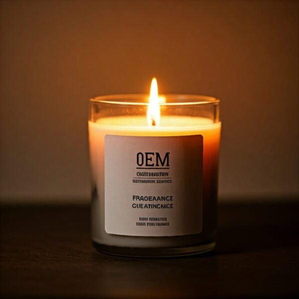 Cotton fresh fragrance candle
