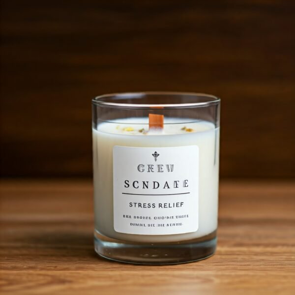 Stress-relieving aromatherapy fragrance Candles